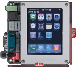 Mini2440 dilengkapi LCD TouchScreen
